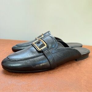 Tory Burch Black Leather Women’s Loafers